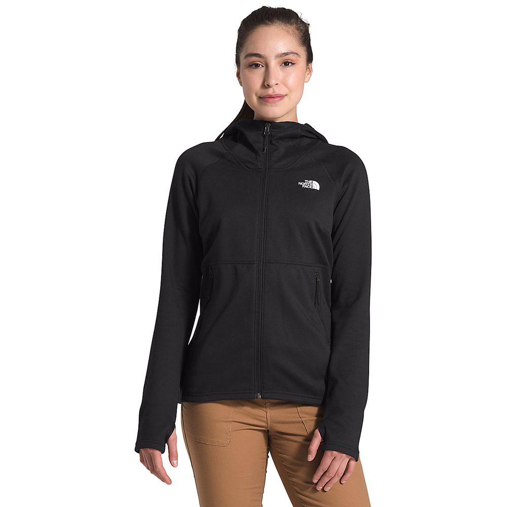 The North Face Hooded Jacket Womens Australia - The North Face Canyonlands Black Climb (URF-251670)